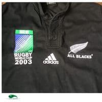 World Cup Rugby Shirts | 2003 All Blacks RWC Classic Old Jerseys