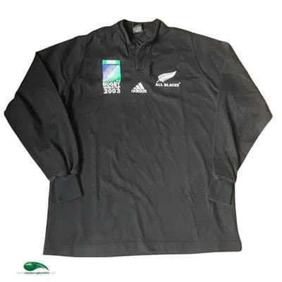 2003 New Zealand World Cup L/s Rugby Shirt Large