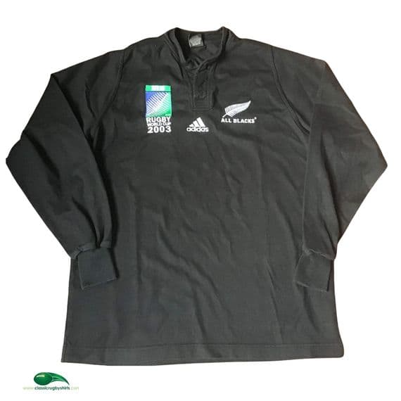 World Cup Rugby Shirts | 2003 All Blacks RWC Classic Old Jerseys