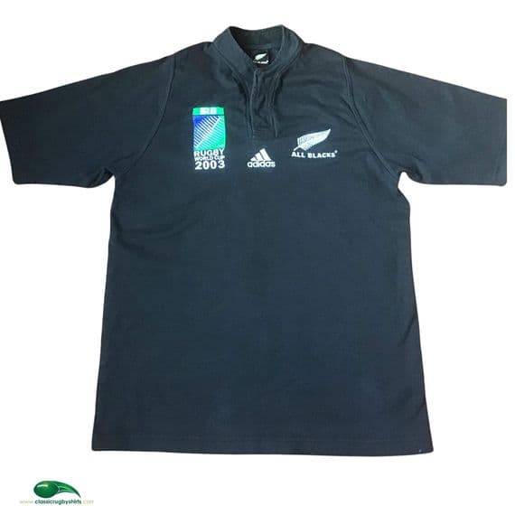 World Cup Rugby Shirts | 2003 All Blacks Vintage Old Retro Jerseys