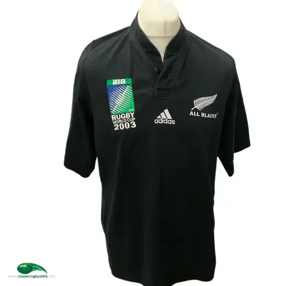 2003 All Blacks RWC Vintage Rugby Shirts Old World Cup Jerseys