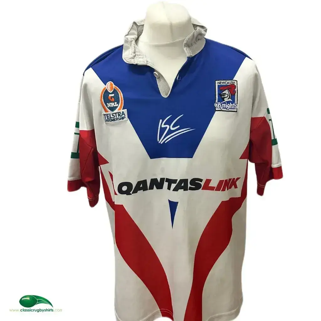 Newcastle Knights NRL ラグビーシャツ ヴィンテージ 2003 Newcastle Knights NRL Rugby League Shirt