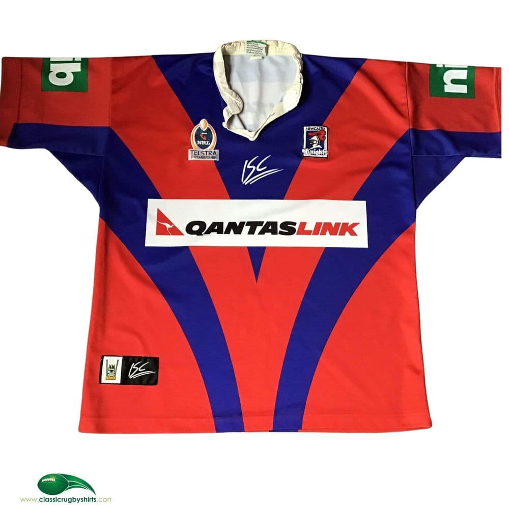 World Rugby Shirts 2003 Newcastle Knights Vintage Old Heritage Jerseys