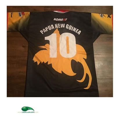 2003 Papua New Guinea No 10 Rugby League Shirt Large