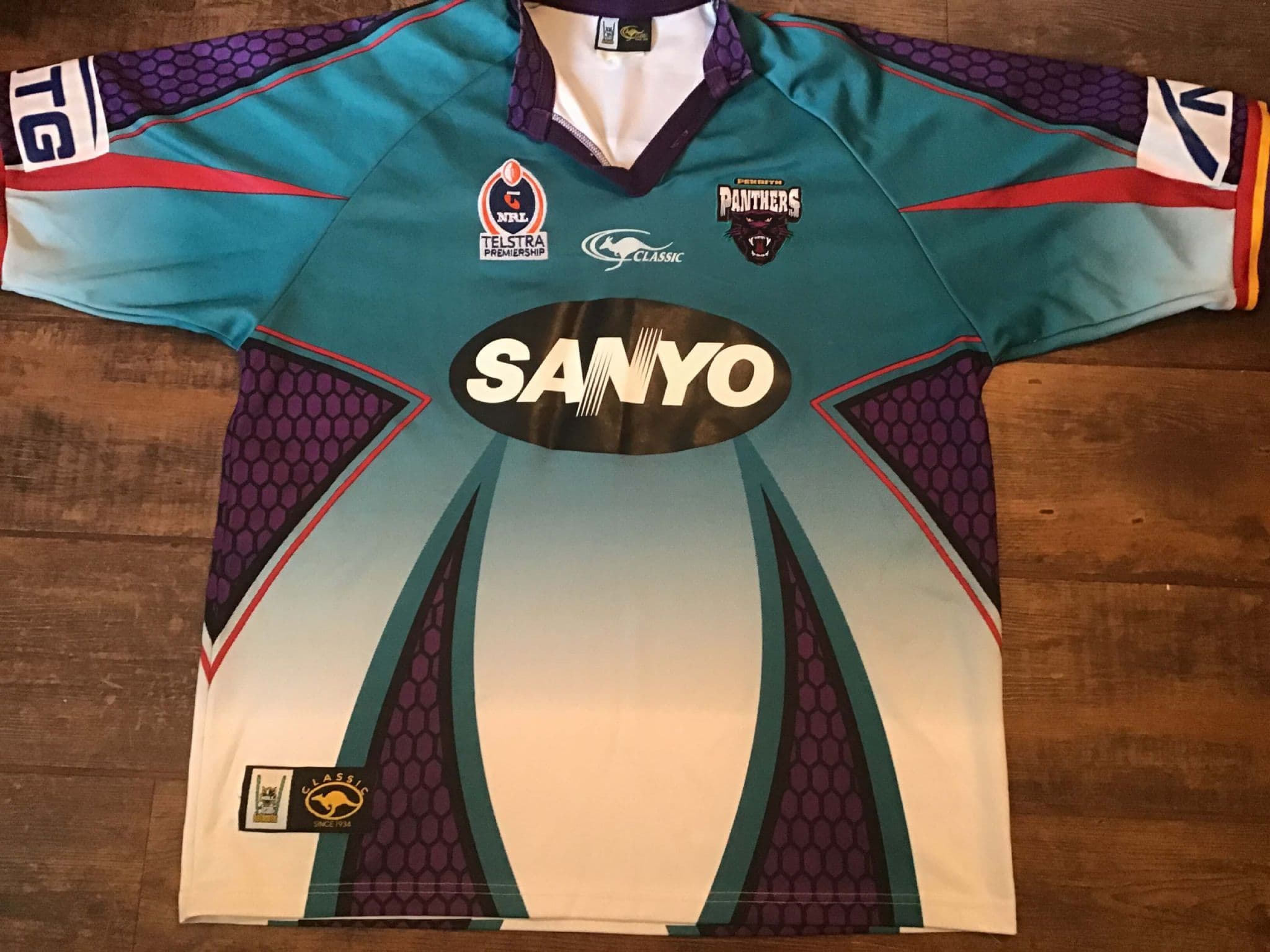 Premiers Jersey Penrith Panthers Jersey Uk Classic Rugby Shirts