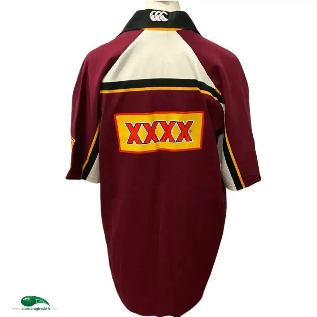 2003 Queensland Origin Rugby Shirts Vintage Old Jerseys