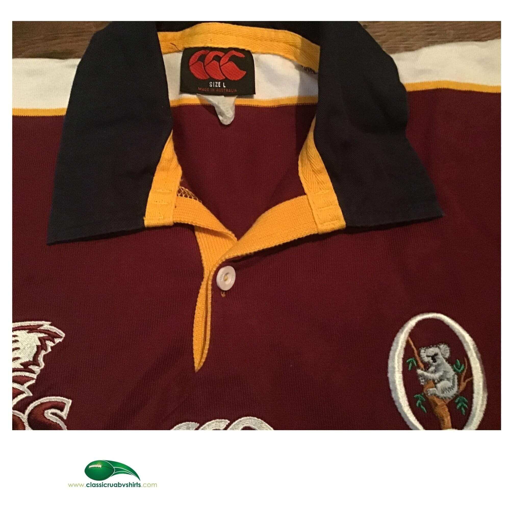 Classic Rugby Shirts | 2003 Queensland Reds Vintage Old Retro Jerseys