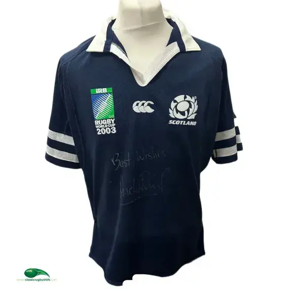 Vintage World Rugby Shirts | 2003 Scotland RWC Classic Old Jerseys