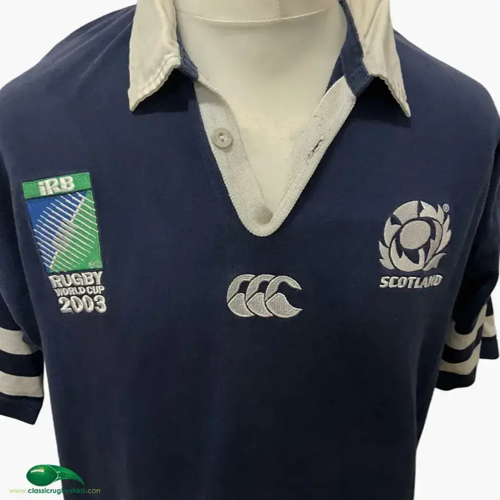 2003 Scotland RWC World Cup Rugby Vintage Old Jerseys