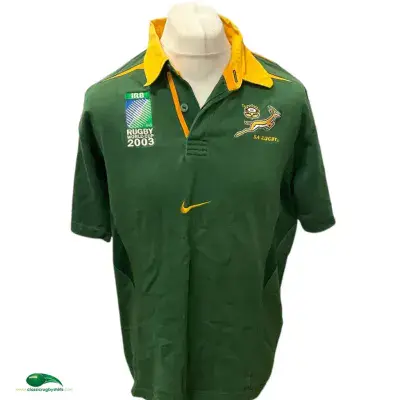 2003 South Africa World Cup Rugby Shirt Large