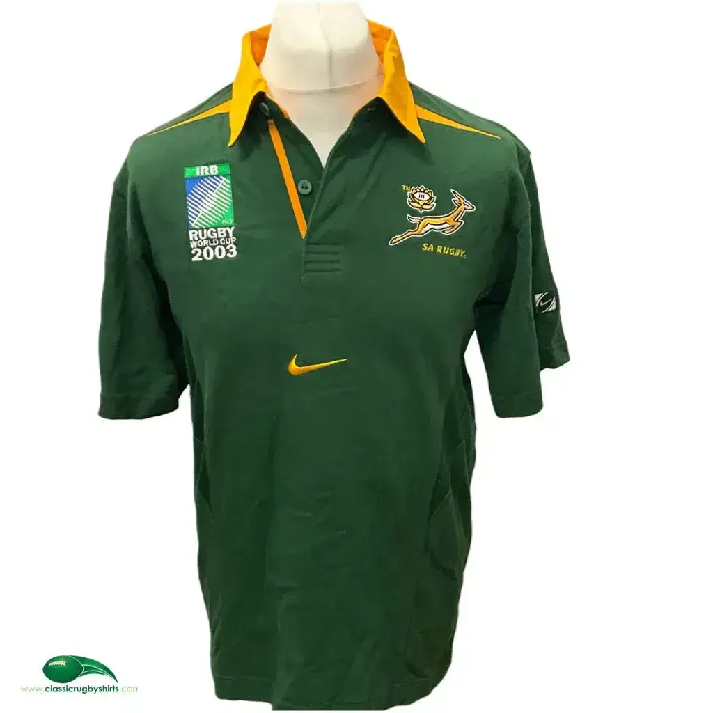South Africa 2003 RWC Old Vintage Rugby Jerseys