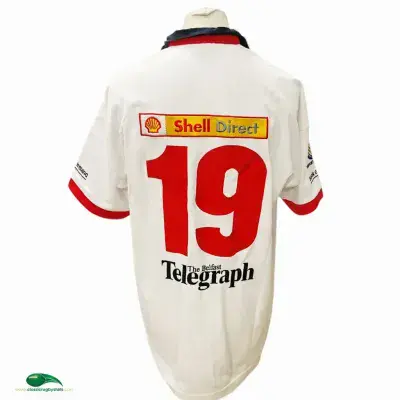 2003 Ulster No 19 Player Issue Celtic Cup Final Rugby Shirt 2XL