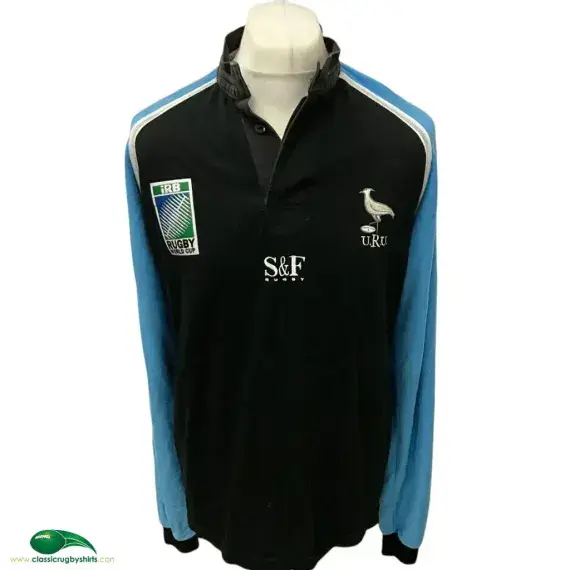 Uruguay 2003 World Cup Rugby Shirt - S & F - Adults Large
