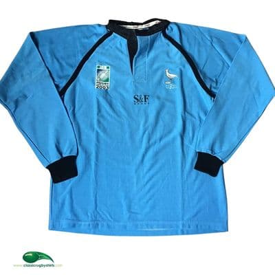 2003 Uruguay World Cup L/s Rugby Union Shirt XL