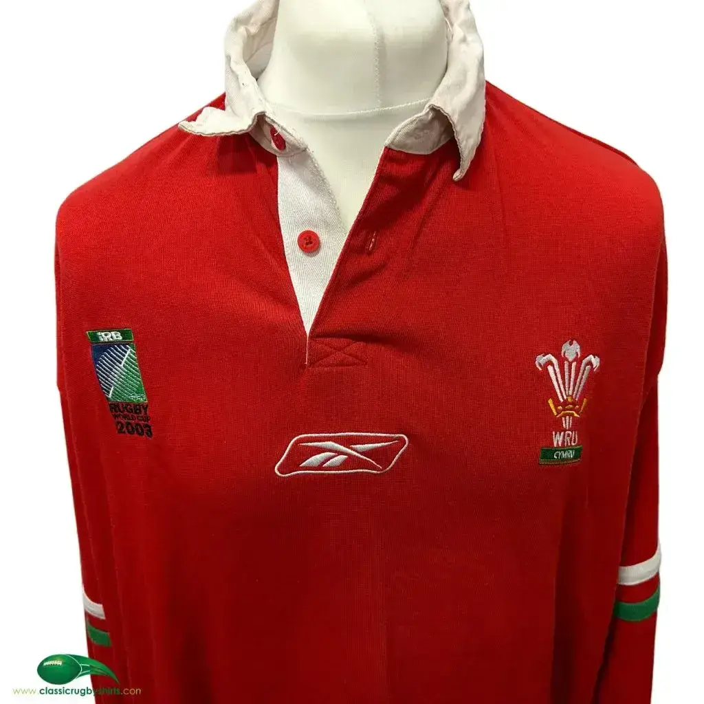 Old Rugby Shirts | 2003 Wales RWC Vintage Jerseys