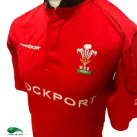 2003 Wales Rugby Shirt | Old Official Reebok Jersey