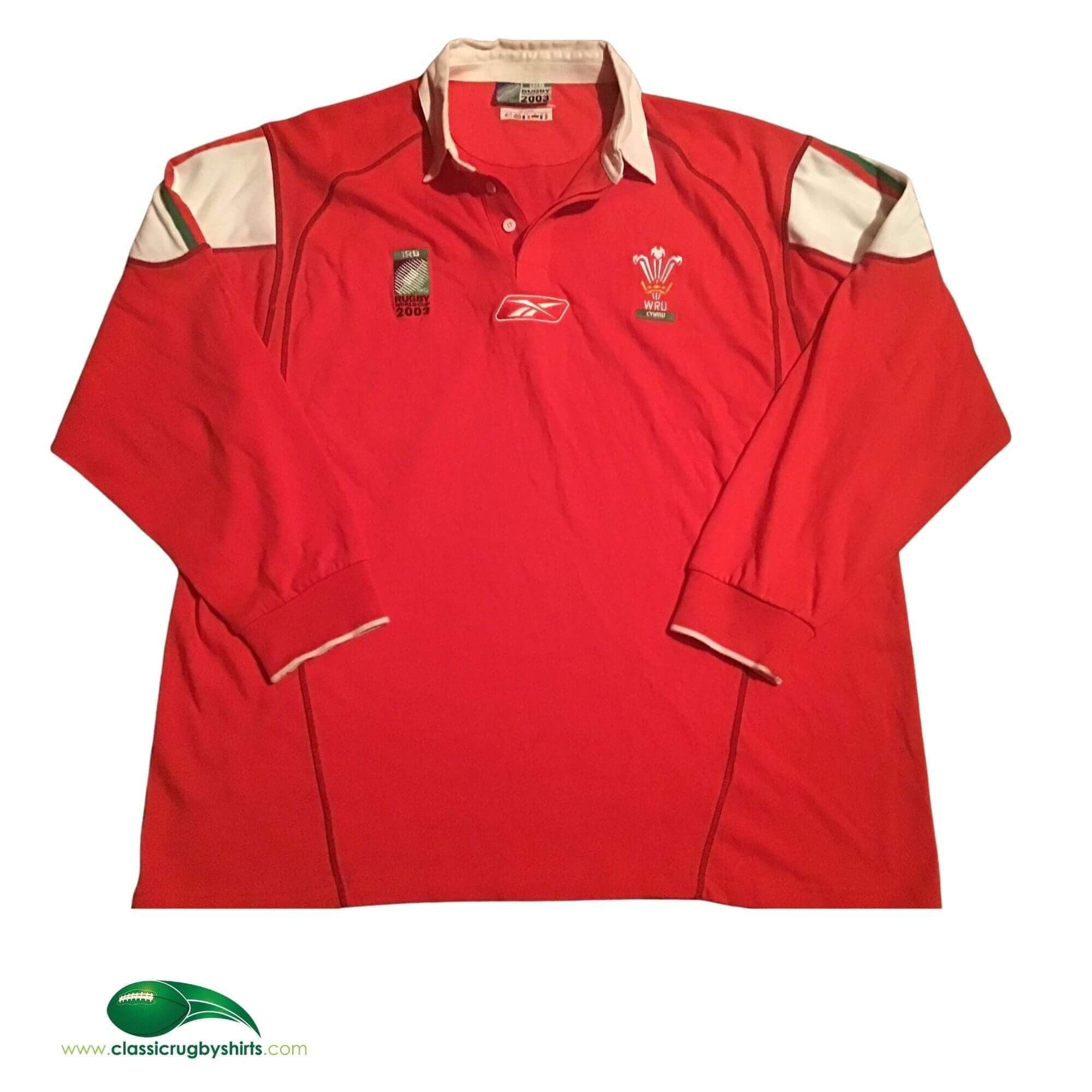 World Rugby Shirts | 2003 Wales RWC Vintage Old Jerseys