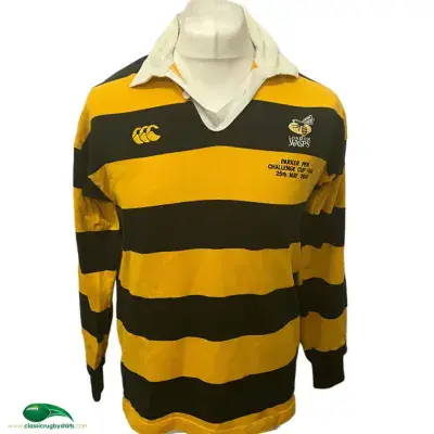 2003 Wasps Parker Pen Challenge Cup Rugby Union Shirt Medium