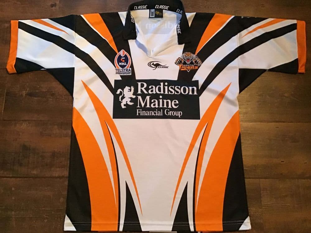 Maillot Rugby Widnes Tigers ARLFC STAG Barla Vintage Jersey - XXL Maillot Rugby Widnes Tigers ARLFC STAG Barla Vintage Jersey - XXL