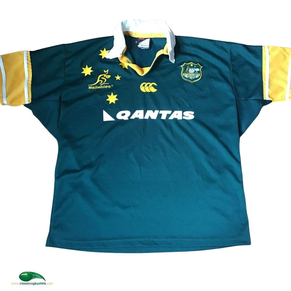 World Rugby Shirts | 2004 Australia Old Vintage Training Jerseys