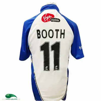 2004 2005 Bath Booth Player Issue  Away Rugby Shirt Medium