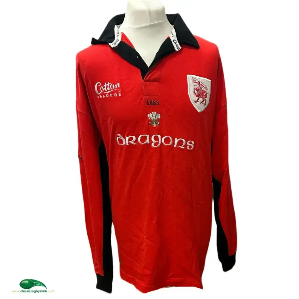 Cotton Traders VTG Wales ラガーシャツ Old Rugby Shirts | 1993 Wales Vintage Retro Jerseys