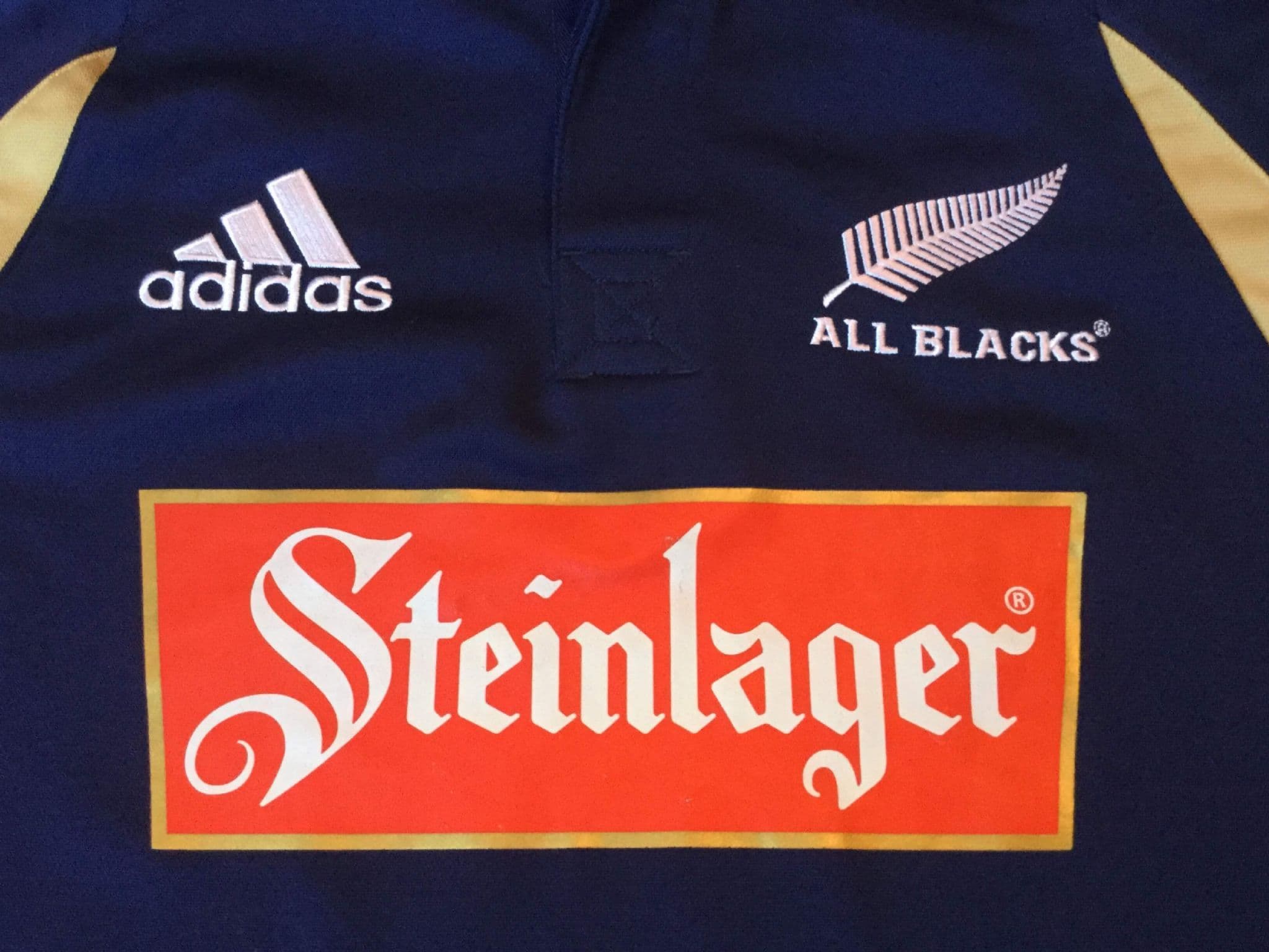 Maillot De Rugby All Blacks Nouvelle-Zélande 2005/2006 - Taille L - Marque Adidas - Occasion Très Bon état