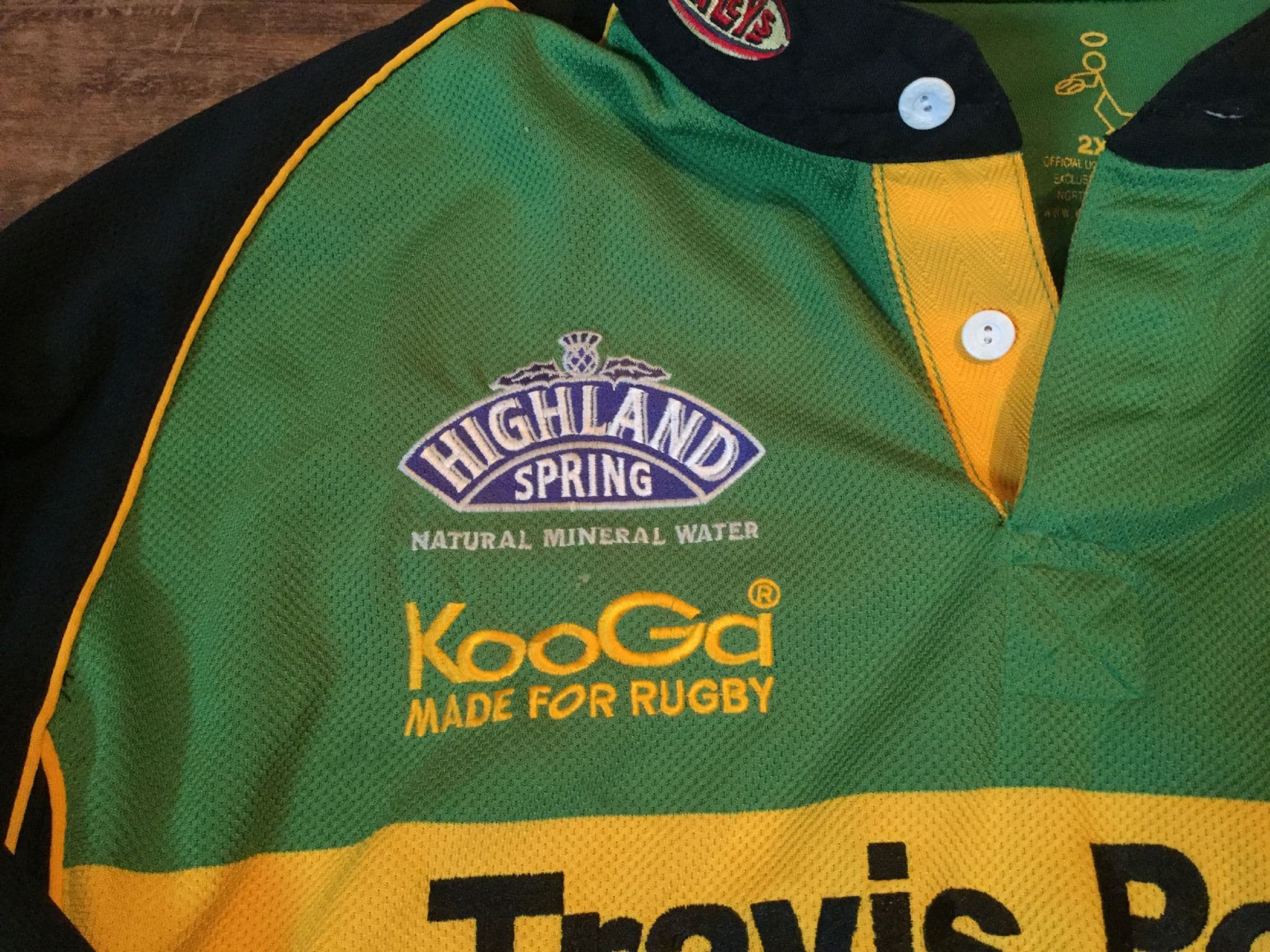 Maillot Extérieur Rugby Northampton Saints 2004-2005 – Kooga – Taille S
