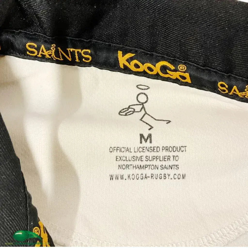 Northampton Saints 2004 - 2005 Away Rugby Union Shirt Kooga