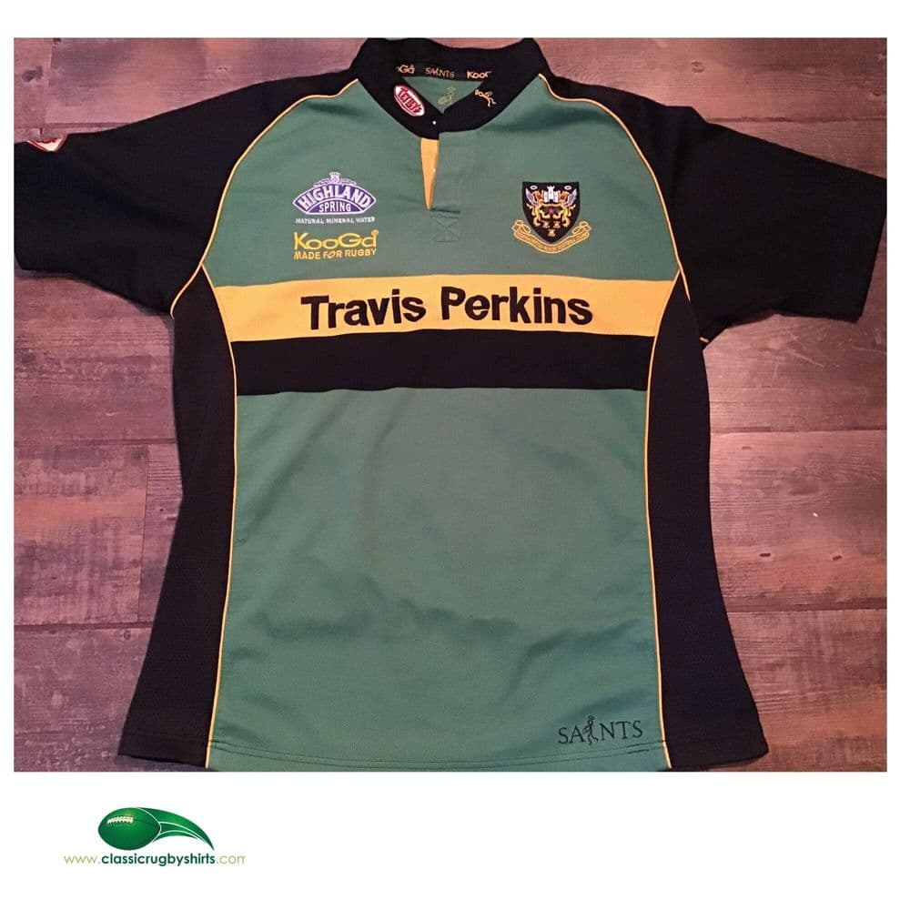 Classic Rugby Shirts 2004 2005 Northampton Saints Vintage Old Jerseys
