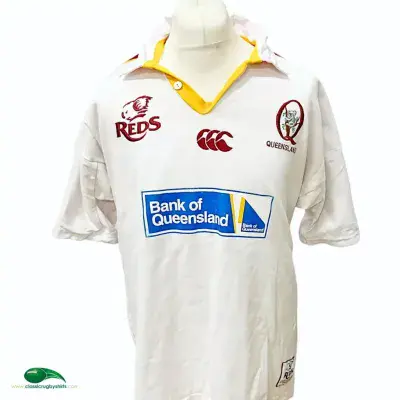 2004 2005 Queensland Reds Rugby Shirt 2XL