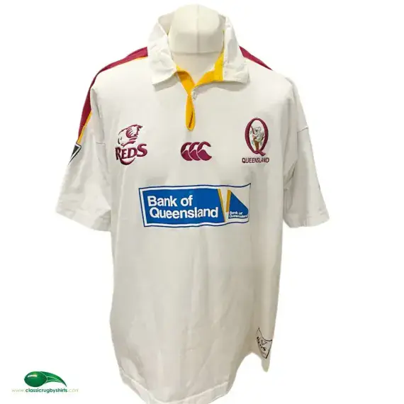 2004 Queensland Reds Vintage Rugby Shirts Old Jerseys
