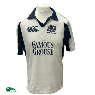 2004 2005 Scotland Player Issue Rugby Away Shirt 2XL Medium