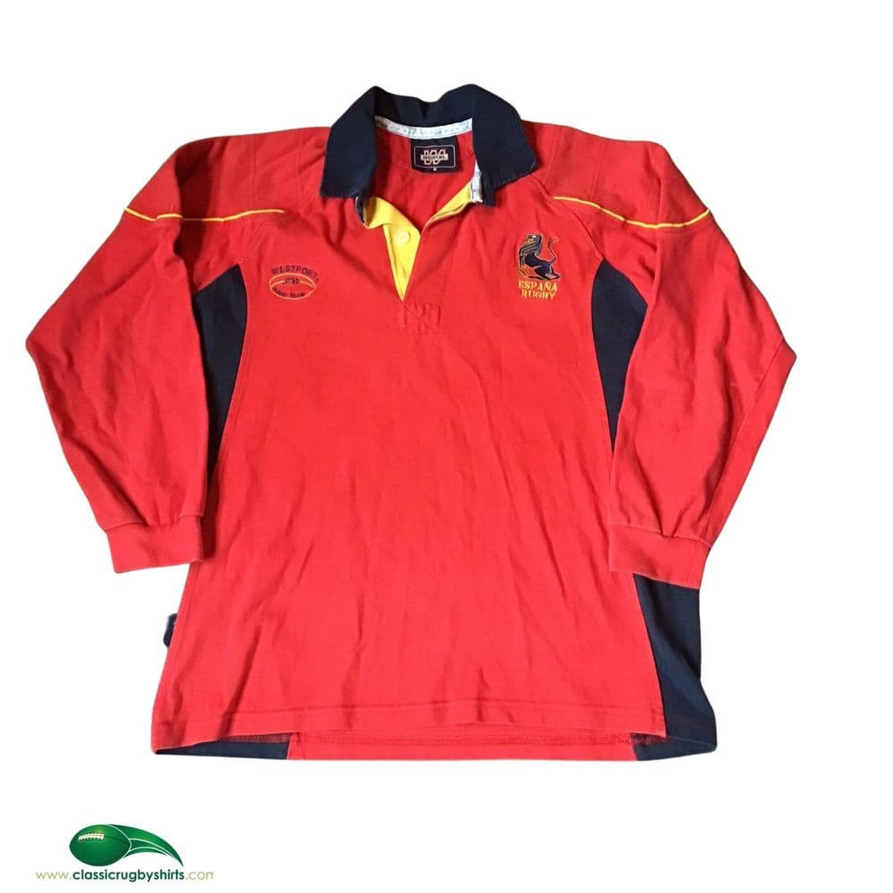 World Rugby Shirts | 2008 Spain Old Vintage Jerseys