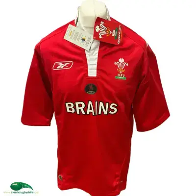 2004 2006 Wales BNWT Rugby Union Home Shirt Medium