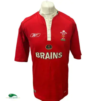 2004 2006 Wales Player Rugby Union Shirt Small