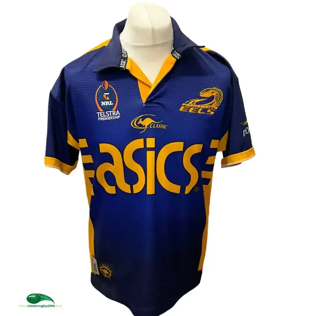 Classic Rugby Shirts Parramatta Eels 2004 Vintage Old Jerseys