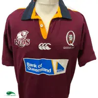 2004 Queensland Reds Classic Rugby Shirts | Vintage Old Jerseys