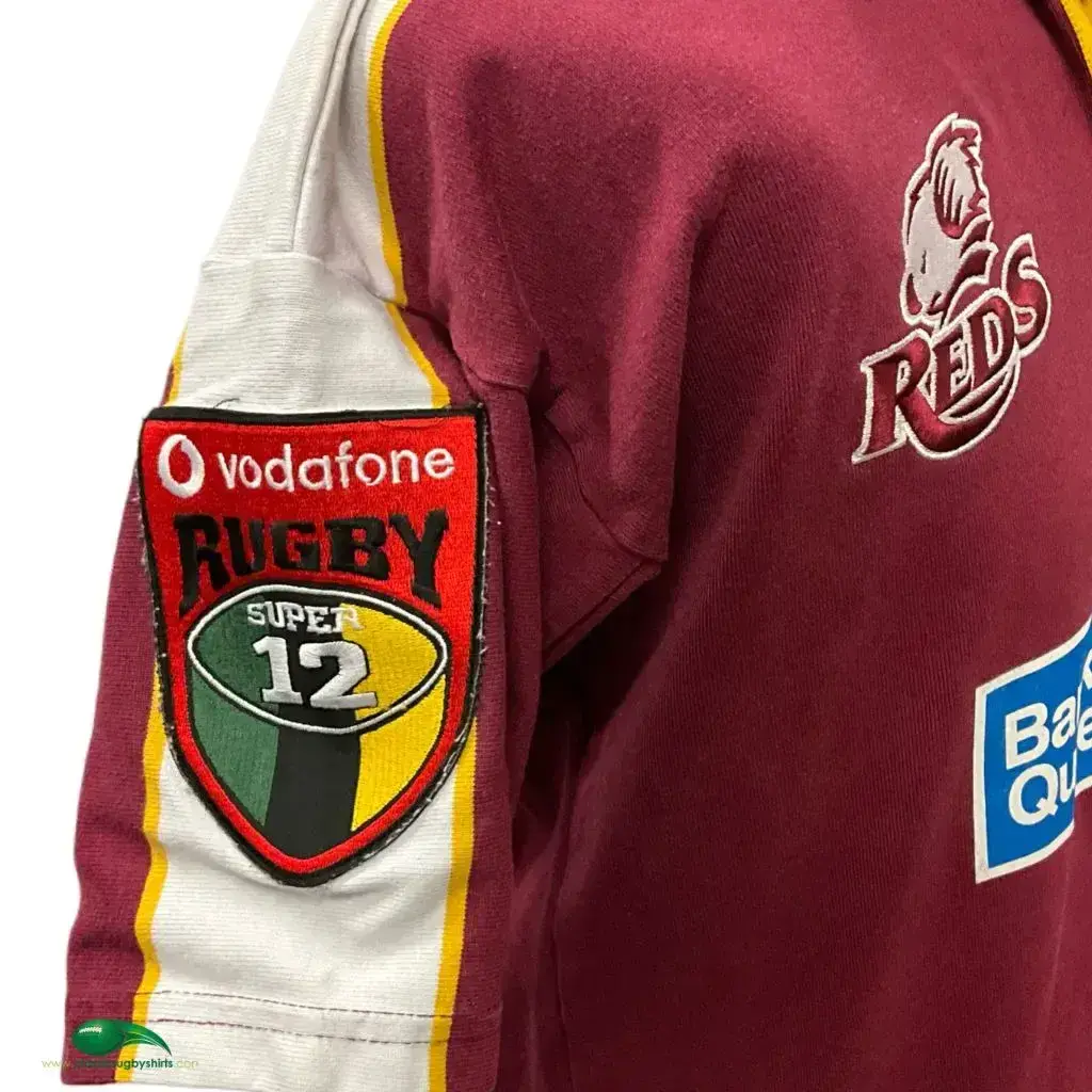 2004 Queensland Reds Classic Vintage Old Rugby Shirts Jerseys