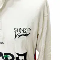 2004 Sale Sharks Rugby Shirt | Old Official Cotton Traders Jersey