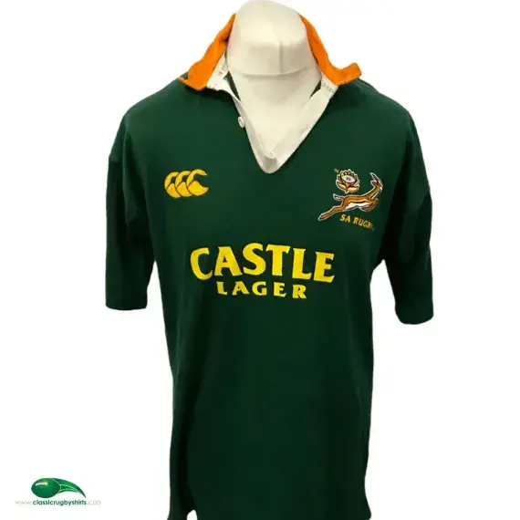 2004 South Africa Springboks Old Vintage Rugby Jerseys Shirts