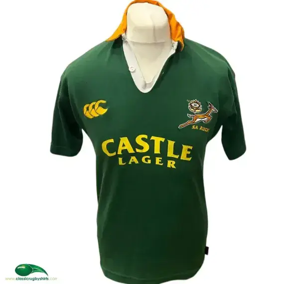 Techtex Rugby Shirt 2004 South Africa Classic Rugby Shirts | Old Vintage Jerseys