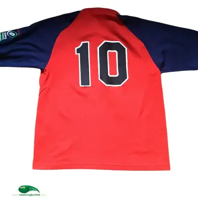 2004 USA No 10 Match Worn Super Powers Cup Rugby Union Shirt Medium