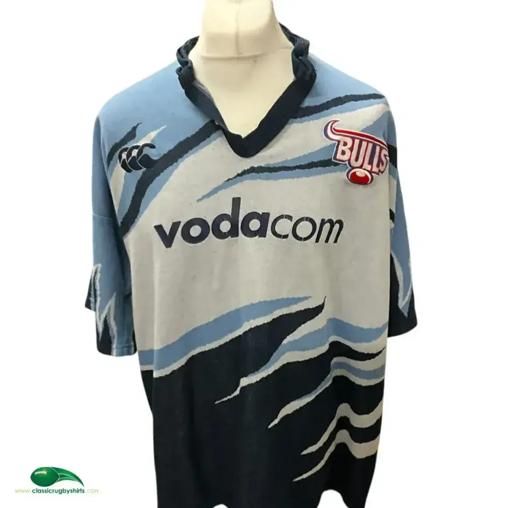 2004 Vodacom Bulls Rugby Shirt | Old Official Canterbury Jersey