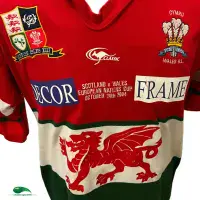 2004 Wales Vintage RL Rugby Shirts Old League Jerseys