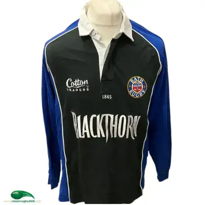 2005 2006 Bath L/s Rugby Shirt Adults Medium