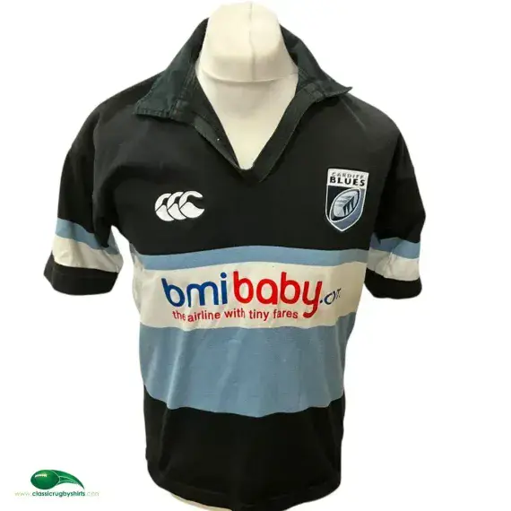 2005/06 Cardiff Blues Classic Rugby Shirts Vintage Old Jerseys
