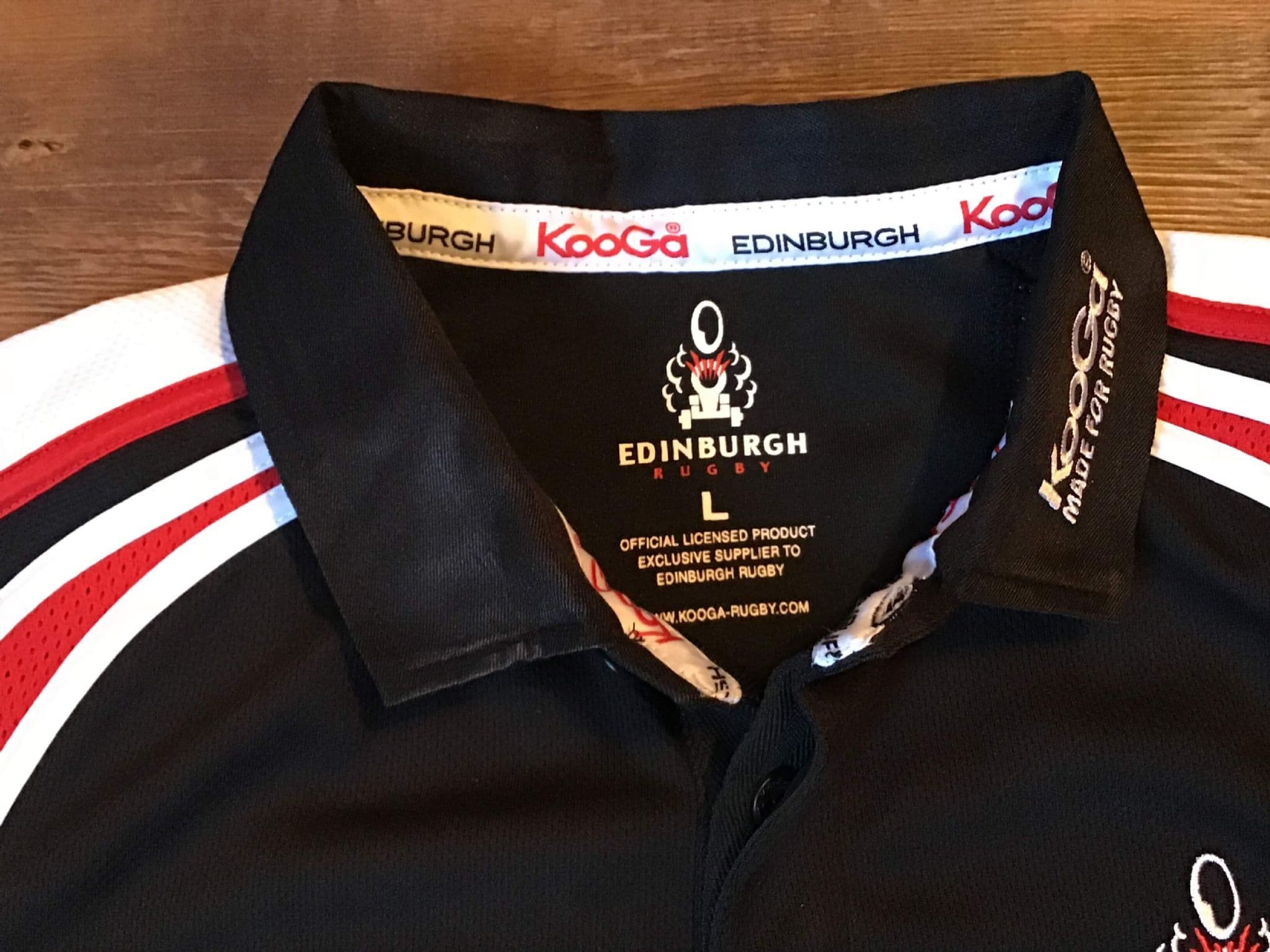 Maillot domicile vintage Kooga Edinburgh Rugby 2005/2006