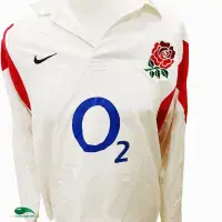 2005/06 England Rugby Shirt | Old Official Nike Jersey