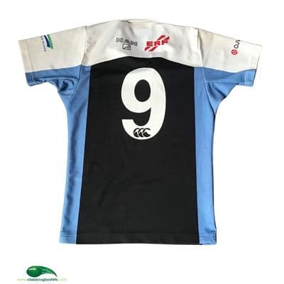 2005 2006 Exeter Chiefs No 9 Player Issue Rugby Shirt Medium
